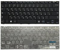 Клавиатура Samsung NP915S3 черная, без рамки