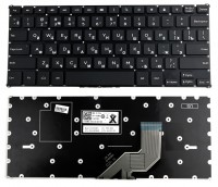 Клавиатура Dell inspiron 11-3162 3164 черная, без рамки