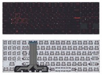 Клавиатура Lenovo Legion Y520-15Ikb Y530-15ich Y720-15Ikb R720-15Ikb черная с подсветкой