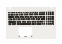 Клавиатура Asus X550, X550VA, X550EA, K550CC, F550CC, P550CA, R510C черная, топкейс белый
