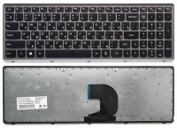 Клавиатура Lenovo IdeaPad Z500, P500 черная, английские буквы