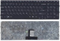 Клавиатура Sony Vaio VPC-EB черная, без рамки