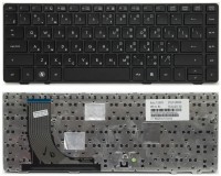 Клавиатура HP Probook 6360 черная, с рамкой