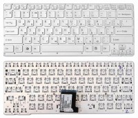 Клавиатура SONY VPC-CA серебристая без рамки
