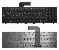 Клавиатура Dell Inspiron 17R, N7110 N7720 черная с рамкой