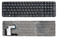 Клавиатура HP Pavillion 15-B черная с рамкой