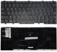 Клавиатура Dell Latitude 3340 3350 черная, без рамки