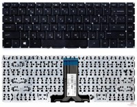 Клавиатура HP Pavilion 14-ab 13-ab черная без рамки