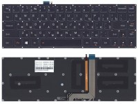 Клавиатура Lenovo Yoga 3 Pro черная, с подсветкой