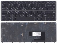 Клавиатура Sony Vaio VGN-NW черная, с рамкой