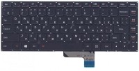Клавиатура Lenovo Yoga 2 13, IdeaPad 700-14isk черная без рамки