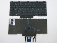 Клавиатура Dell Latitude E5450 E7450 E3340 черная с подсветкой