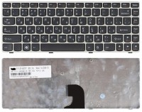 Клавиатура Lenovo Ideapad Z360 черная английские буквы