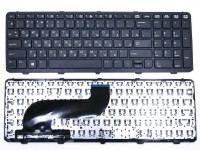 Клавиатура HP Probook 650 G1 черная с рамкой