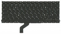 Клавиатура для Apple MacBook A1425 черная, большой Enter RU
