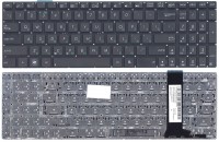 Клавиатура для ноутбука Asus N56, N56V, N76, N76V черная с подсветкой