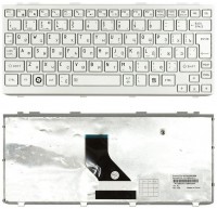 Клавиатура Toshiba NB200, NB300 серебристая