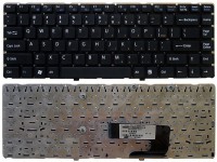 Клавиатура Sony Vaio VGN-NW черная, без рамки